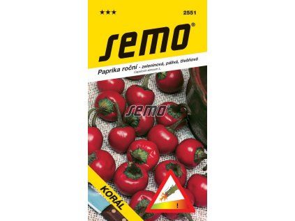 2551 semo zelenina paprika rocni koral