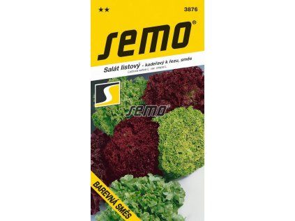 3876 semo zelenina salat listovy barevna smes