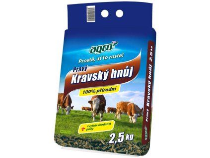 AGRO Pravý kravský hnoj 2,5 kg