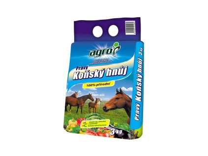AGRO Pravý konský hnoj 3 kg